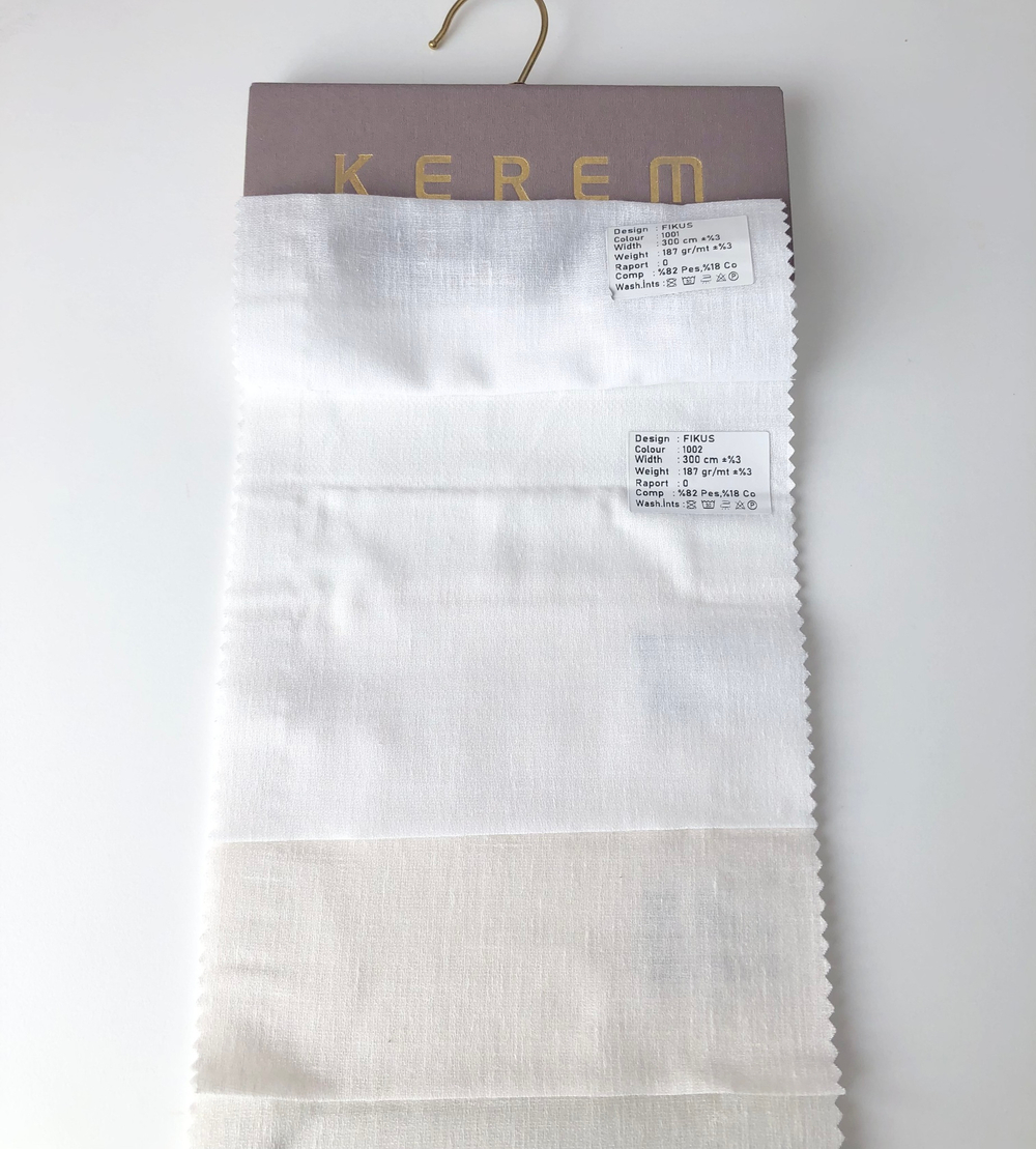 Тюль Kerem арт. Floks (высота 340 см, Турция)
