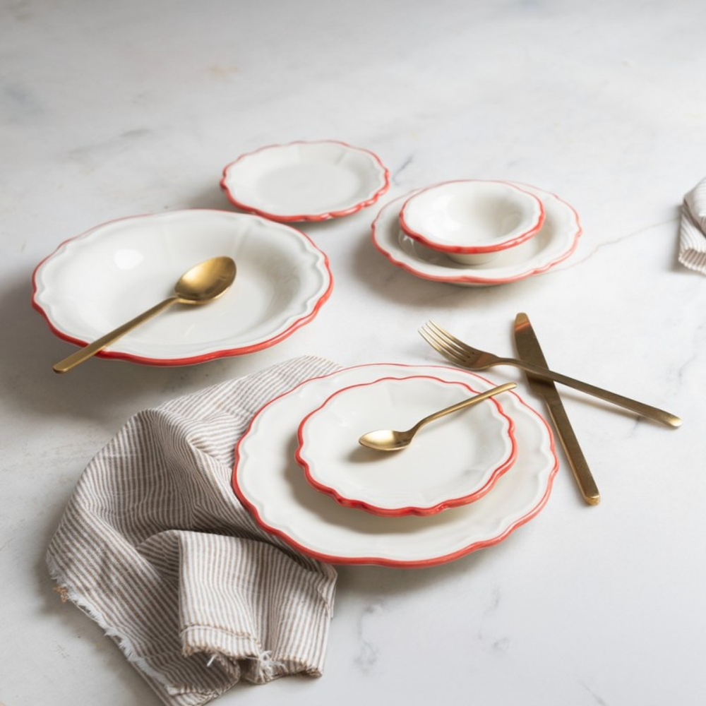 Line Coral Тарелка 26см 1972 [6]