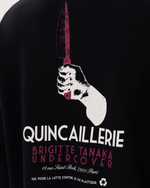 UNDERCOVER x BRIGITTE TANAKA СВИТШОТ ЧЕРНЫЙ