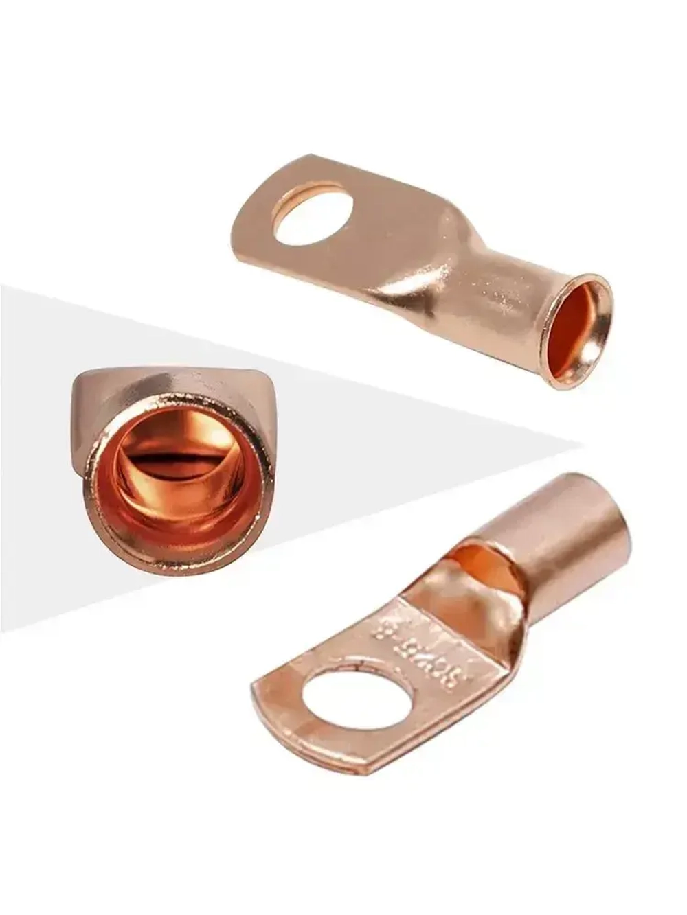 Клеммы обжимные медные SC для проводов, набор 60 шт соединительные, под обжим