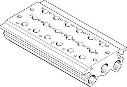 PRS-1/8-6-BB Плита для блочного монтажа