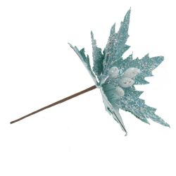 GAEM Цветок искусственный "Пуансеттия", L28 W28 H40 см