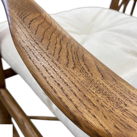 ГАРВАРД Кресло-качалка из массива дуба