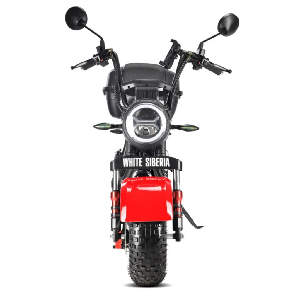 Электроскутер CityCoco WHITE SIBERIA MINI R 2.0 1200W (2022) RED