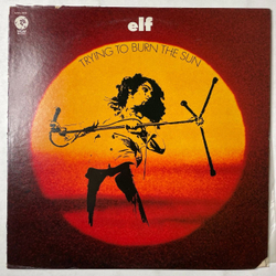 Винтажная виниловая пластинка LP ELF Trying To Burn The Sun (USA 1975)