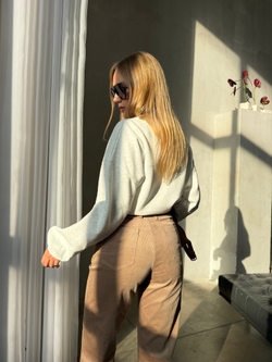 Худи Cats серый меланж