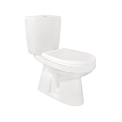 Купить Унитаз-компакт Santek Анимо с сидением стандарт и вертикальным выпуском