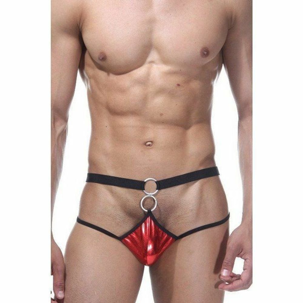 Мужские трусы стринги красные La Blinque LB15233