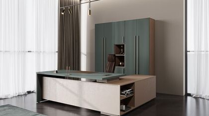 Кабинет руководителя VELION — это гармония эстетики и современных технологий, созданная для настоящих лидеров.