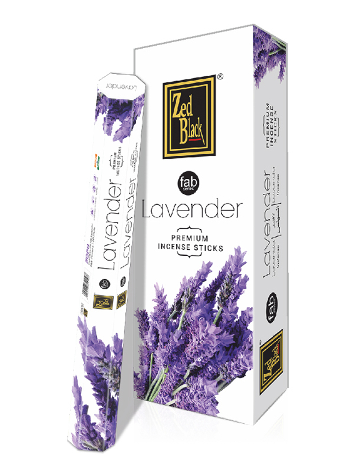 Zed Black Fab Series Lavender шестигранник Благовоние Лаванда
