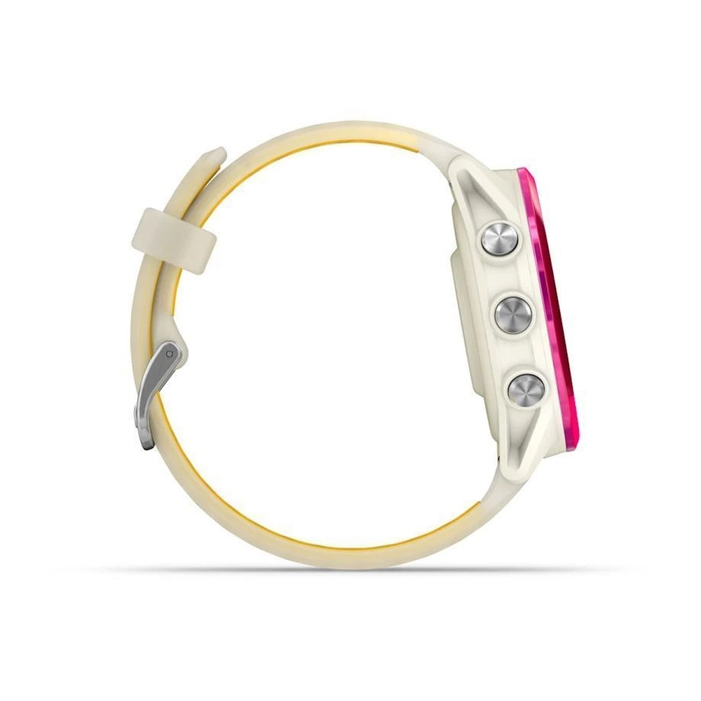 Смарт часы Garmin Forerunner 570 - 42 mm Raspberry Aluminum Translucent Bone / Mango