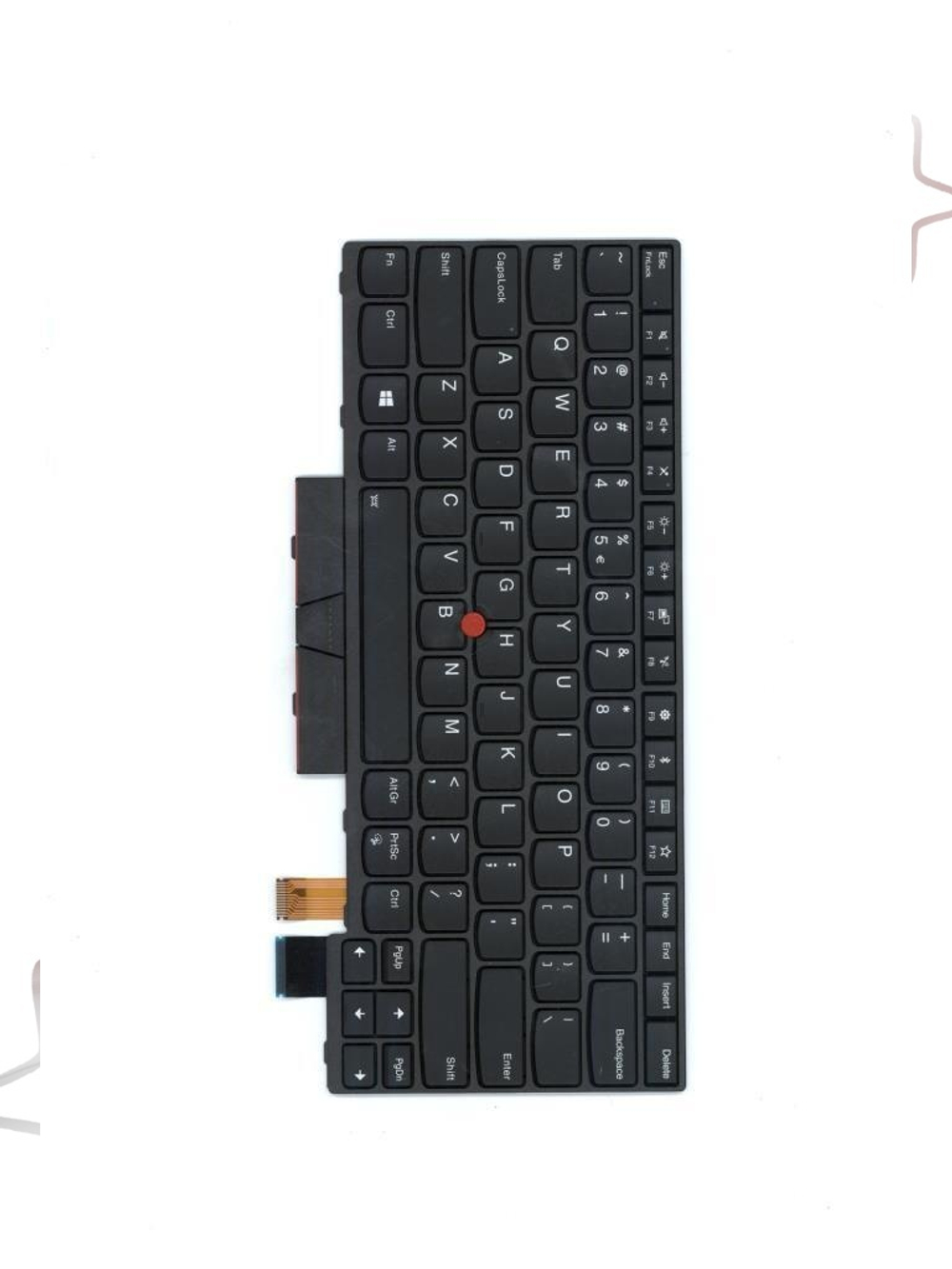 Клавиатура для Ноутбука Lenovo LenovoThinkPad T480 / A485 с подсветкой, раскладка - английская, черная (01HX448)