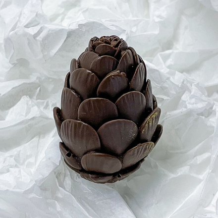 Фигура из шоколадной глазури "Шишка"