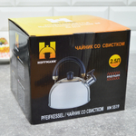 Чайник 2,5л со свистком НМ 5519