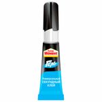 Клей-гель моментальный Супер МОМЕНТ, 3 г, отрывная мультикарта, 622917