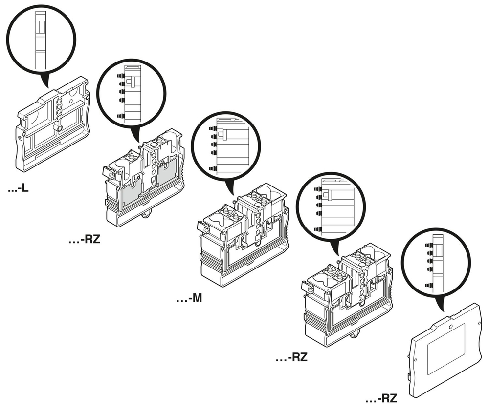 1073762 - MPT 2,5-RZ-FE - Миниатюрная проходная клемма