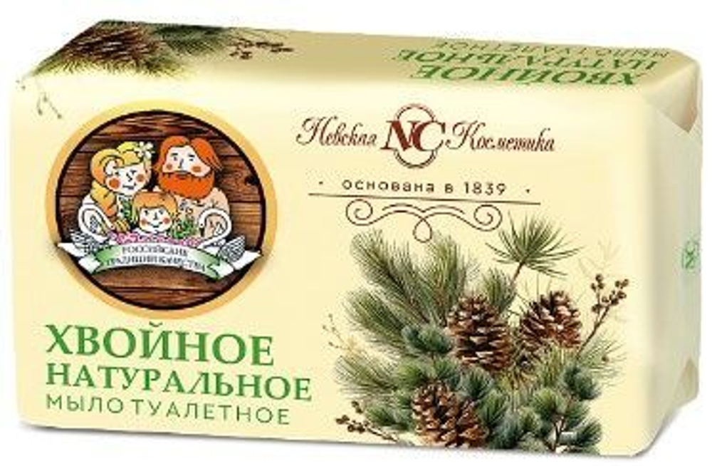 Невская косметика  Мыло ХВОЙНОЕ 180гр. *12*36*3888