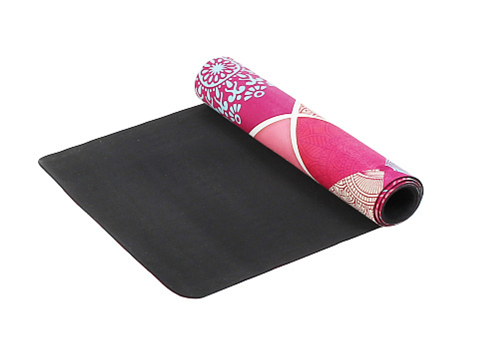 Коврик для фитнеса и йоги  Larsen microfiber р183х61х0,3см