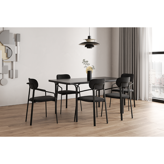 Стул Ror, Round, черный