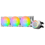 Водяное охлаждение для CPU MSI MAG CORELIQUID E360 WHITE. Socket Intel/AMD, 4pin, Fan 3x120см, ARGB