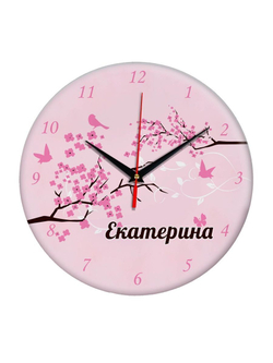 Часы именной подарок "Екатерина" Декор для дома, подарок