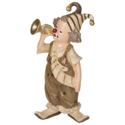 ФИГУРКА "КЛОУН" 6,5*5,5*11,5 СМ. КОЛЛЕКЦИЯ "БУФФОНАДА"
