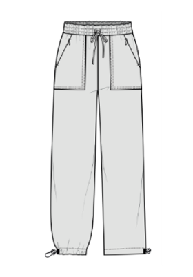 Брюки Свободные