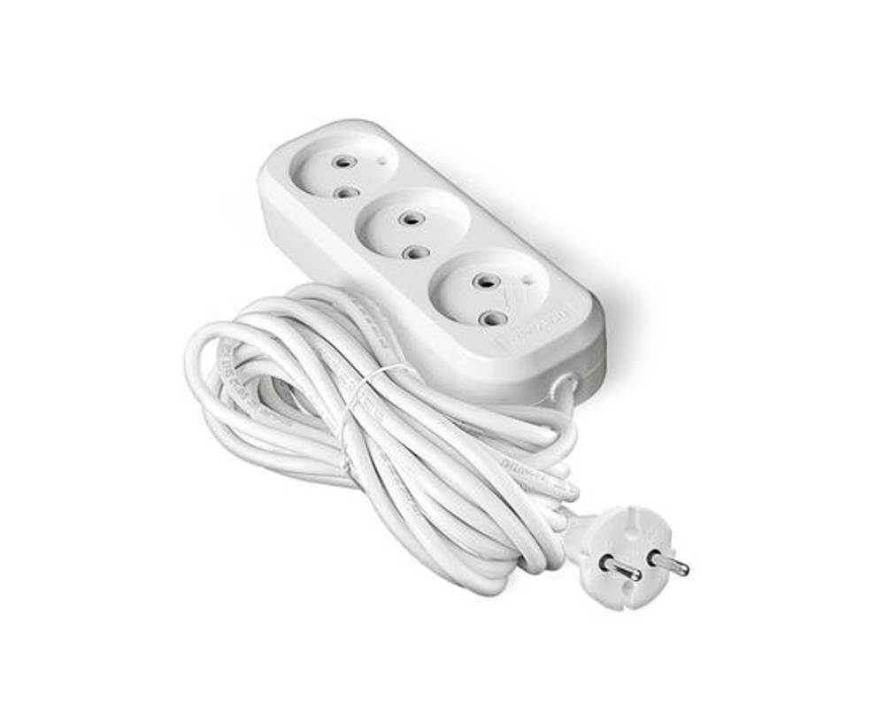 UNIVersal Удлинитель У6-639 М ПВС 2x0,75 3гн. 5м 639М-05