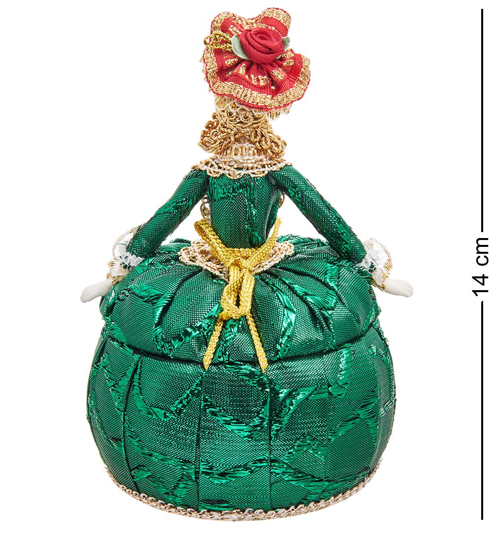 RK-731/2 Кукла-шкатулка «Дама в нарядном платье»