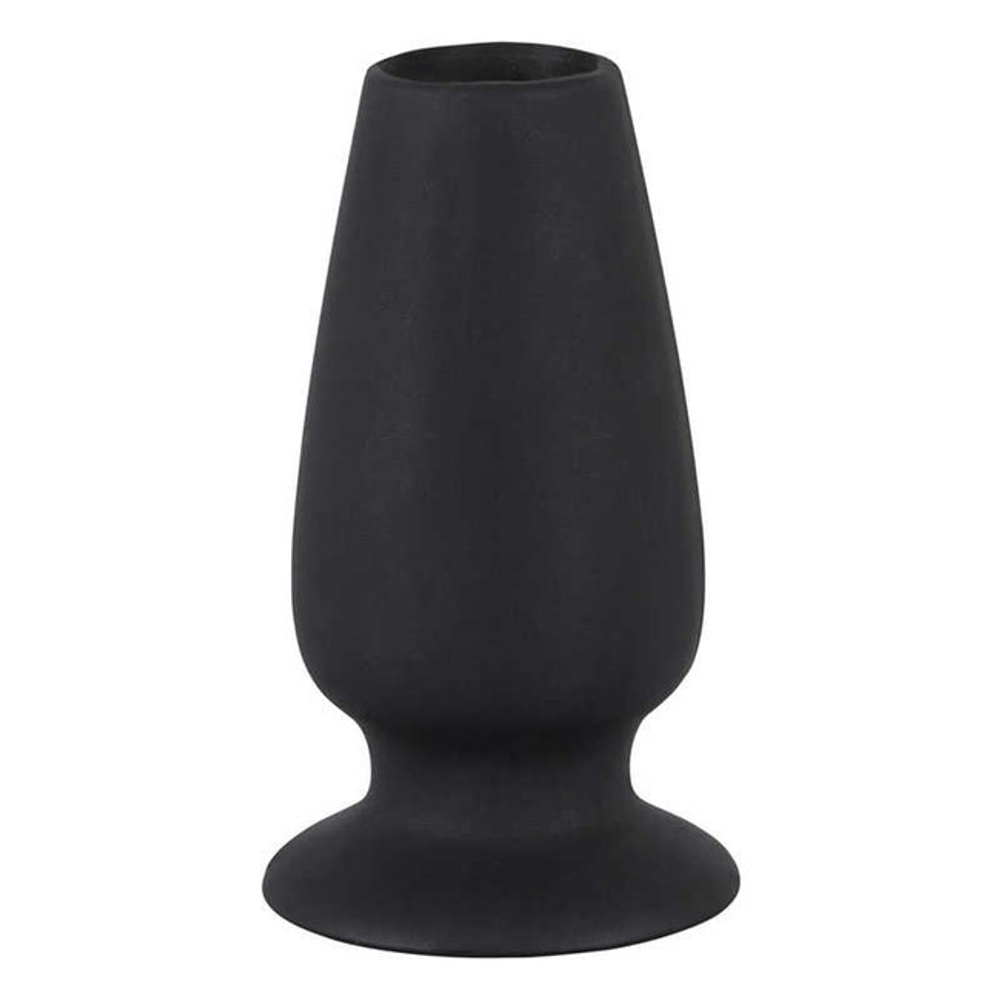 Анальная пробка полая Lust Tunnel Plug (черная) (Цвет: черный)