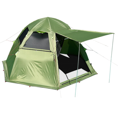 Палатка Лотос Мансарда 5  П-образная дверь 3.2х3.6х2.05м 9.6кг 19016