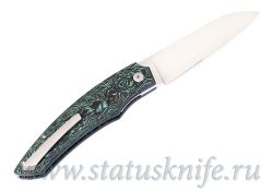 Нож Fierce Front Flipper Green Лопатин Игорьфотография - 4