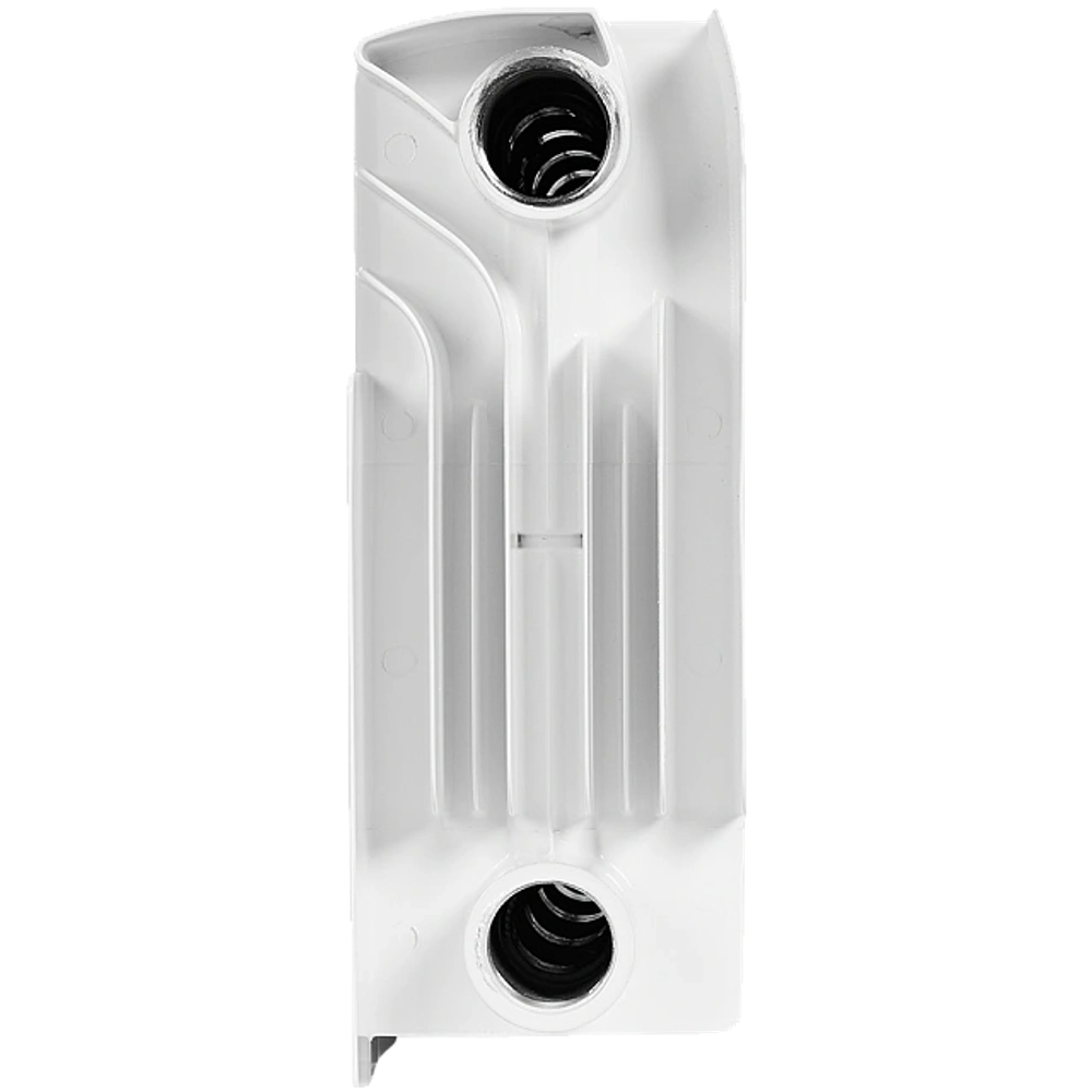 Радиатор биметаллический STOUT TITAN 200 - 11 секций (подключение боковое, цвет белый)