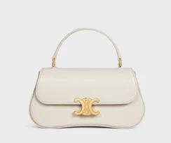 Сумка CELINE LOLA IN SHINY CALFSKIN белый