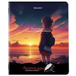 Тетради предметные комплект 12 ПРЕДМЕТОВ 48 л. матовая ламинация BRAUBERG "ANIME GIRLS" (2 штуки в упаковке)