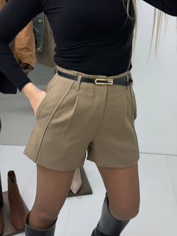 Шорты женские артикул 2537 цвет "капучино"