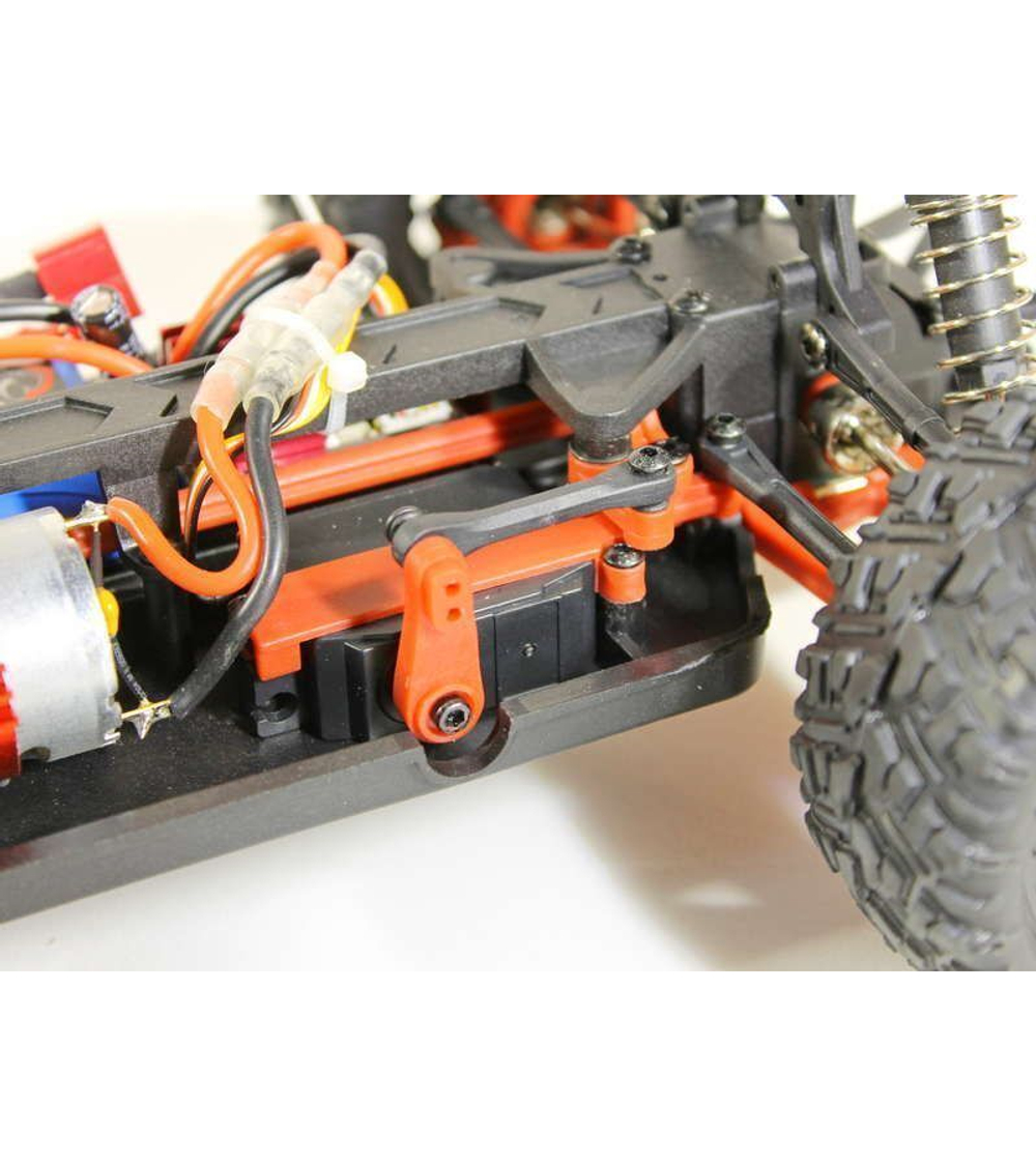 Радиоуправляемый монстр Remo Hobby SMAX UPGRADE (красный) 4WD 2.4G 1/16 RTR
