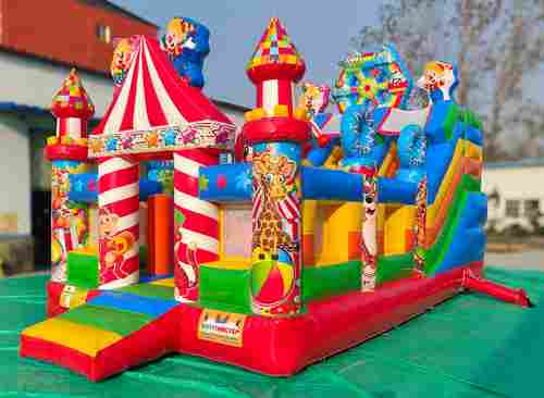 Коммерческий надувной  батут " Цирковой" 7*4*4,5м