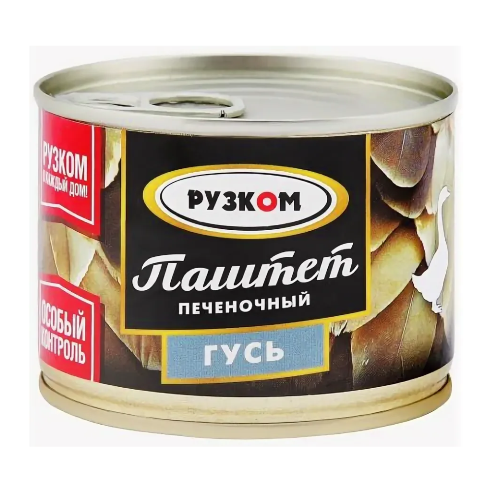 Паштет печеночный гусь Рузком 180 гр