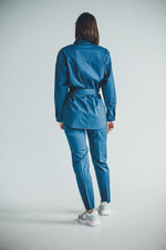 Блуза женская м296 toray стретч opal blue