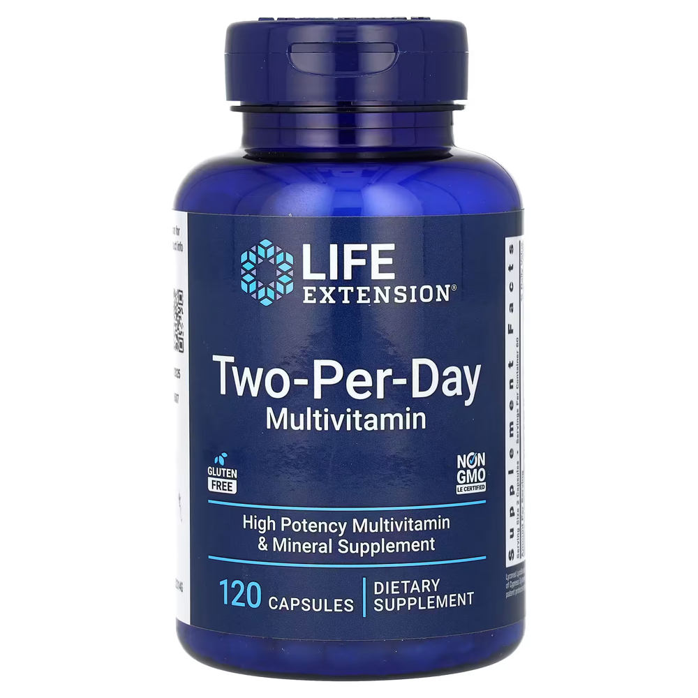 Life Extension - Two Per Day Multivitamin 120 capsules