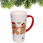 Кружка керамическая 550мл «Пряничные человечки»