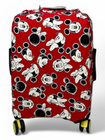 Чехол на чемодан 20", цвет красный/разноцветный, Микки