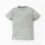 Футболка для мальчиков "Basic line" рост 68-74 см, полоска серая 9235904 (Крошка Я), 1 шт.