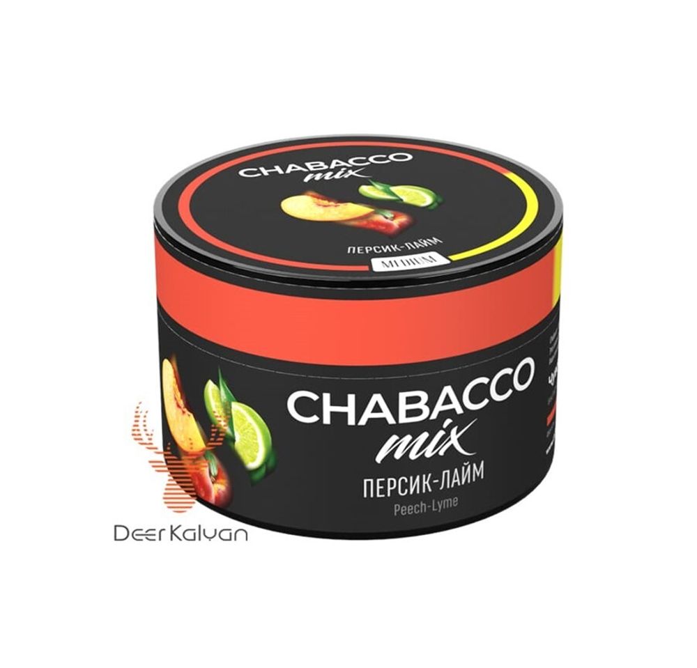 Chabacco &quot;Peach-Lime&quot; (Персик-Лайм) Medium 50 гр.