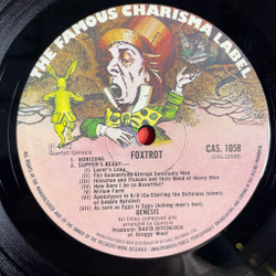Винтажная виниловая пластинка LP Genesis Foxtrot (UK 1972) Watcher Of The Skies