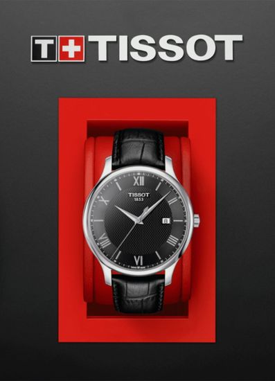 Tissot Tradition T063.610.16.058.00 - Классика с современным дыханием, мужские наручные часы