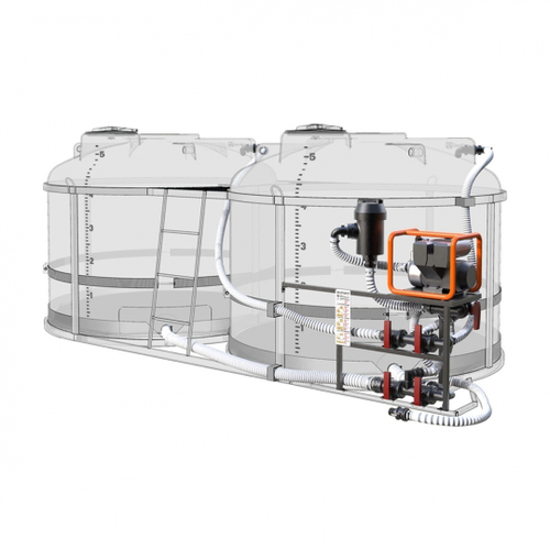 Комплекс насосный для воды 600л/мин G2 на две емкости TRF ЭкоПром(0кг;) - арт.557761