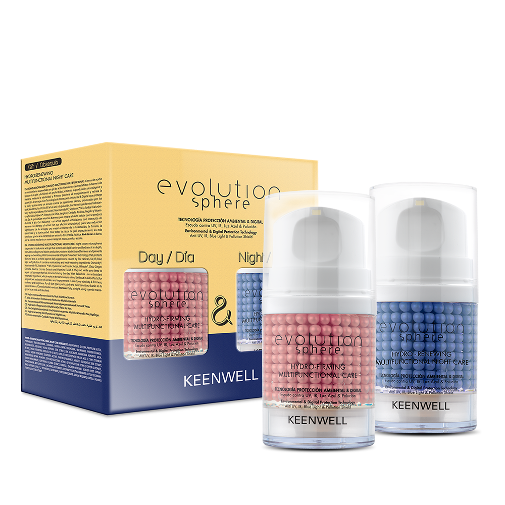 KEENWELL Набор EVOLUTION SPHERE Hydro-Firming+Hydro-Renewing Multifunctional Night Care