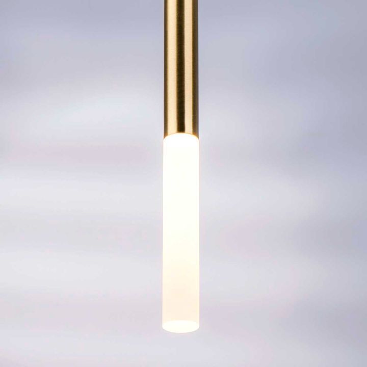 L5T747143 Люстра TUBO LED 25W 1400LM 360G ЗОЛОТО 4000K